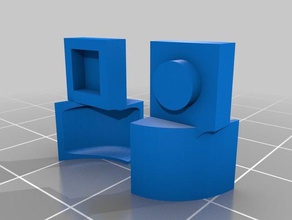 lego guardabarros evo 3 de la versión 2 d impresión 3d print model - Mito3D