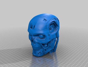 terminator t800 endoskull exploraciones réplicas 3d print model - Mito3D