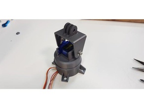 servo-Kamera-tilt-rotator Robotik 3d print model - Mito3D