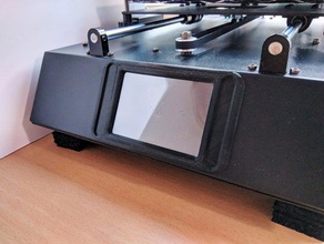 anycubic i3 mega schermo coperchio anteriore 3d la stampante accessori 3d print model - Mito3D