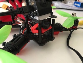 réglable fpv caméra mont v2 très agressive angle rc des véhicules drone de course racing qav210 quadricoptère 3d print model - Mito3D