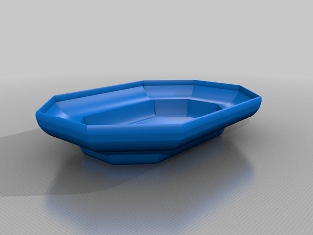 long plate household 3D print model - Mito3D