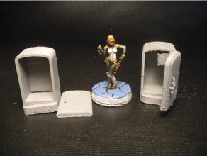 fallout 4 refrigerator 3d printing 28mm post-apocalyptic scatter terrain 3d print model - Mito3D
