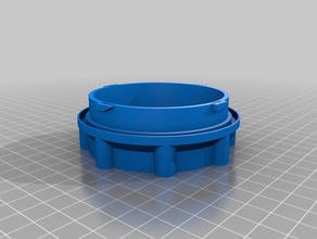 ioniq viga baja extendido la tapa de polvo automoción hyundai 3d print model - Mito3D