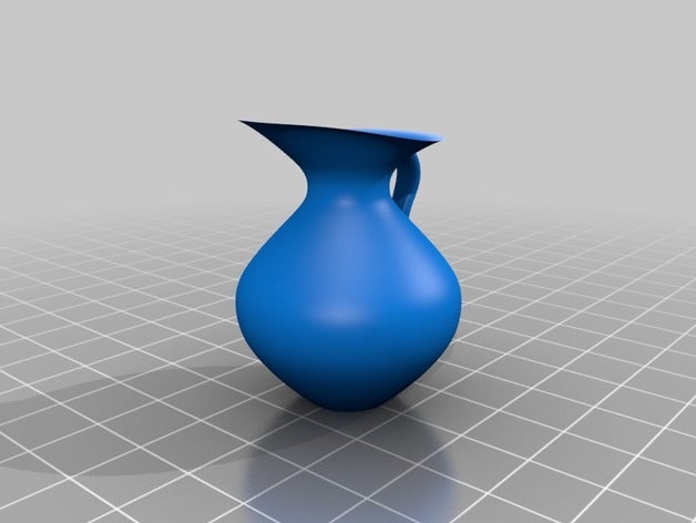 pato lábio jarro de leite 3d impressão 3D print model - Mito3D