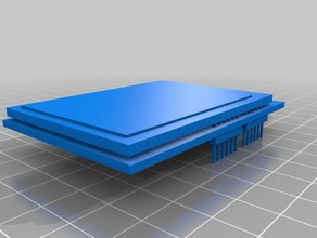 geekcreit 28i táctil tft escudo de modelo la electrónica arduino maniquí 3d print model - Mito3D