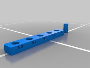 gd&t liquidazione fit test ingegneria 3d print model - Mito3D