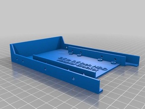 remix 25 35 hdd-adapter computer adapter 3d print model - Mito3D