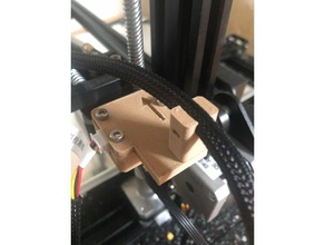 boitier capteur filamento de cr 10s 3d impressão 3d print model - Mito3D