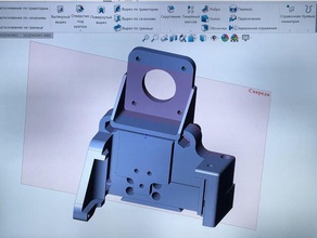 carriage 2020 tronxy chimera 3d printer extruders 3d print model - Mito3D