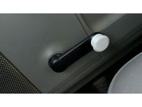 ford f150 janela de roll-up botão knob 3d print model - Mito3D