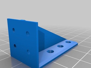 suporte design 5 do agregado familiar de montagem 3d print model - Mito3D