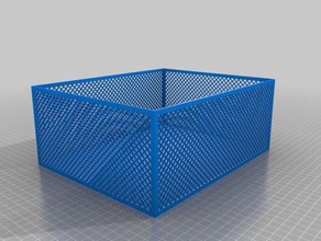 my customized lattice box containers 3d print model - Mito3D