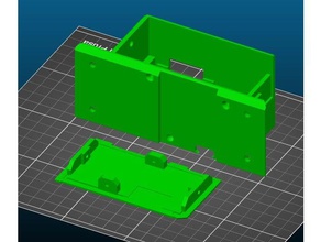 prusa i3 mk3 de la fuente alimentación montaje en pared 3d impresora partes cubierta 3d print model - Mito3D
