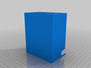 battery dispenser containers 9v case aaa holder 3d print model - Mito3D