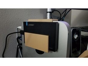 mac mini external hdd shelf computer 3d print model - Mito3D