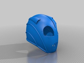 rocketeer helmet remix costume cosplay movie scifi wearable 3d print model - Mito3D