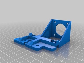 tarantola diretta titan cinghia del carrello-serrature bltouch monte 3d la stampante parti 3d print model - Mito3D