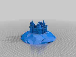 le roi daddys château des bâtiments les structures personnalisé 3d print model - Mito3D