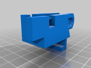 modificato asse cavo catena di montaggio sulla parte superiore 3d la stampa geeetech prusa i3 ascia 3d print model - Mito3D