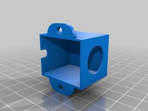 button enclosure electronics 3d print model - Mito3D