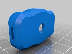 flexible Stativ-Kopfstück Kamera aukey gorillapod rollei Stativ-adapter tripod mount 3d print model - Mito3D