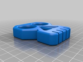 kafatası knuckle brace aksesuarlar 3d print model - Mito3D