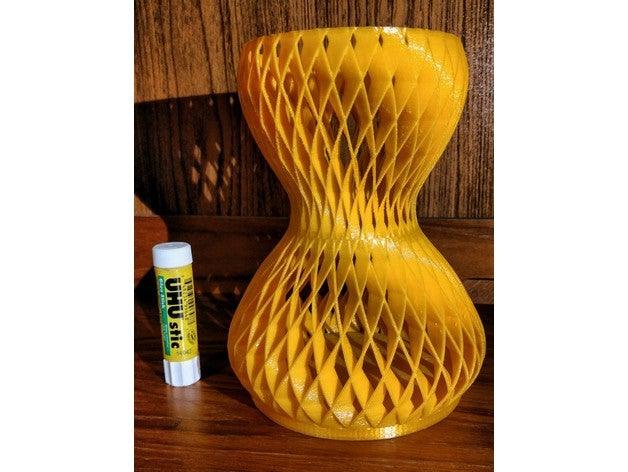 slatvase7 les conteneurs vase de fleurs spirale 3D print model - Mito3D