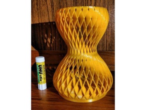 slatvase7 containers flower vase spiral 3d print model - Mito3D