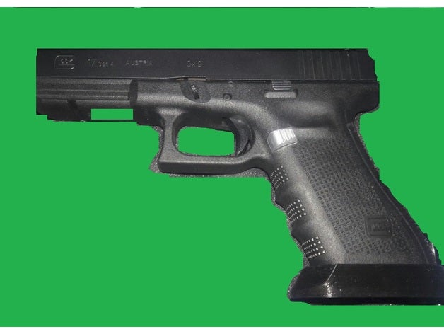 magwell glock Tak-Çalıştır spor açık havada 34 17 silahlar dergi plugplay 3D print model - Mito3D