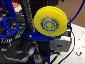 ender 3 filament guides 3d printer accessories cr-10 cr10s creality ender3 3d print model - Mito3D