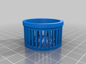 tub drain strainer bathroom 3d print model - Mito3D