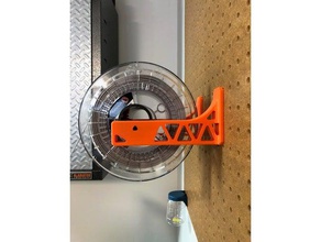 filament spool holder Halterung pegboard Montage 3d Drucker - Zubehör peg-board 3d print model - Mito3D