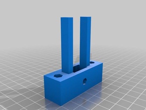 anet a8 x-tensor de la correa aluminio polea 3d impresión 3d print model - Mito3D