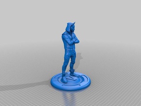 fortnite drift vbuck sculptures 3d print model - Mito3D