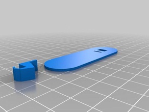 screen door pull household accessory 3d print model - Mito3D