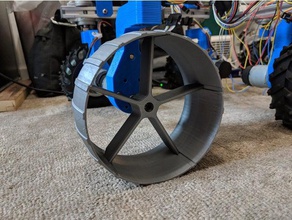 rover roda robótica mars 3d print model - Mito3D