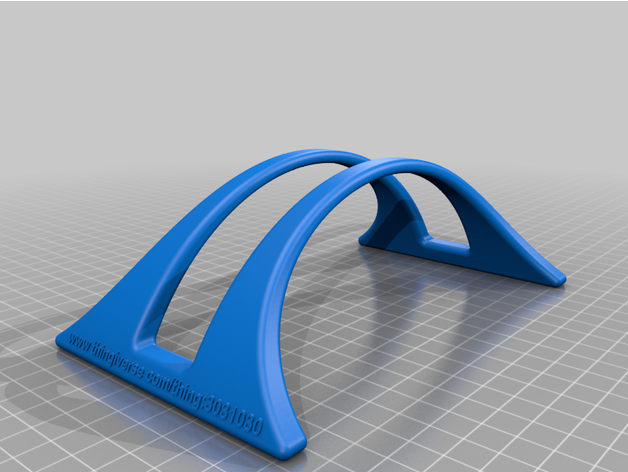 vertical laptop stand accessories 3D print model - Mito3D
