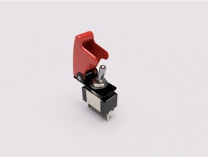 killswitch electronics switch lever 3d print model - Mito3D