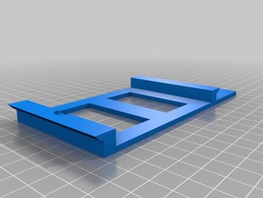 us licenseplate adapter euro automotive licence plate 3d print model - Mito3D
