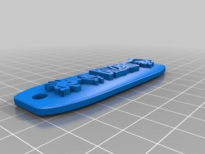 blizzard murloc trousseau de clés porte-clés monde warcraft 3d print model - Mito3D