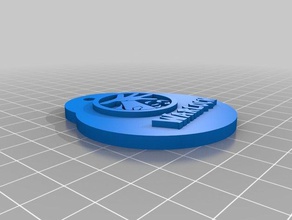 warlock keychain keychains world warcraft 3d print model - Mito3D