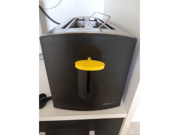 poign&eacutee tost makinesi 3d baskı topuzu Topuz poignee remplacement 3D print model - Mito3D