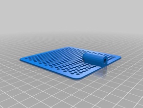 parametric flyswatter 6mm hole other customized 3d print model - Mito3D