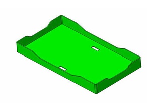 sony np-f550 battery cover 3d printing dslr 3d print model - Mito3D