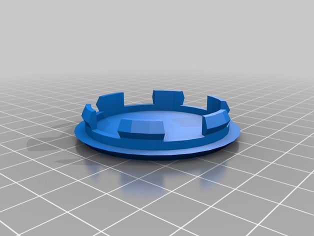 hub cap automotive customized 3D print model - Mito3D