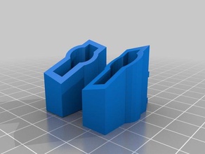 mg console lug left right vehicles 3d print model - Mito3D