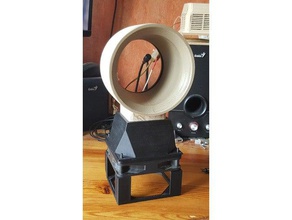 bladeless ventilador de mesa base 12 cm da ventoinha diy 3d print model - Mito3D