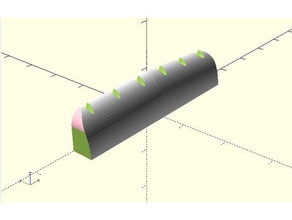 müthiş özelleştirilebilir üst somun gitar bas herhangi bir yaylı çalgı müzik 3d print model - Mito3D