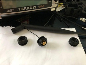taranis x9d+ se la antena mod rc los vehículos 3d print model - Mito3D